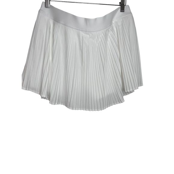 Lululemon High-Rise Varsity  Pleated Tennis Skirt White Size 14 NWT - Picture 3 of 4